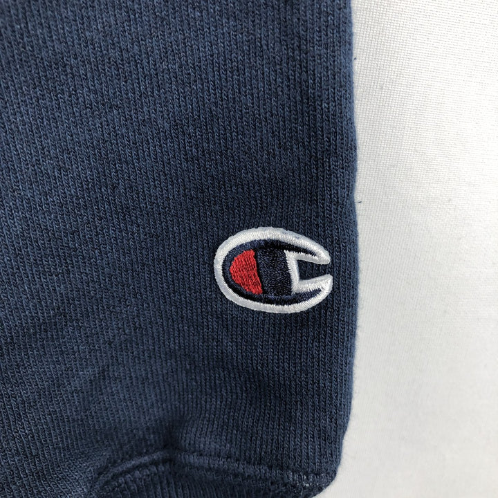 Champion PREMIUM REVERSE WEAVE Sweatshirt (Men's Size S) cotton navy blue type Vintage Second Hand