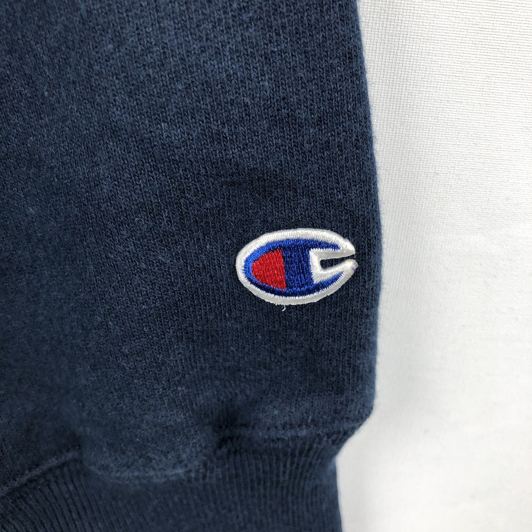 2000'S Champion Premium Reverse Weave Sweatshirt, Men's XL cotton navy blue type Vintage Second Hand