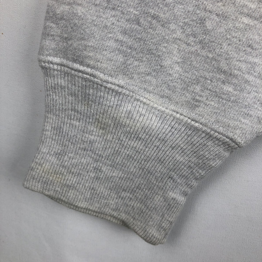 00'S Champion Premium Reverse Weave Advertising Sweatshirt Trainer Men's XL unclear gray type Vintage Second Hand