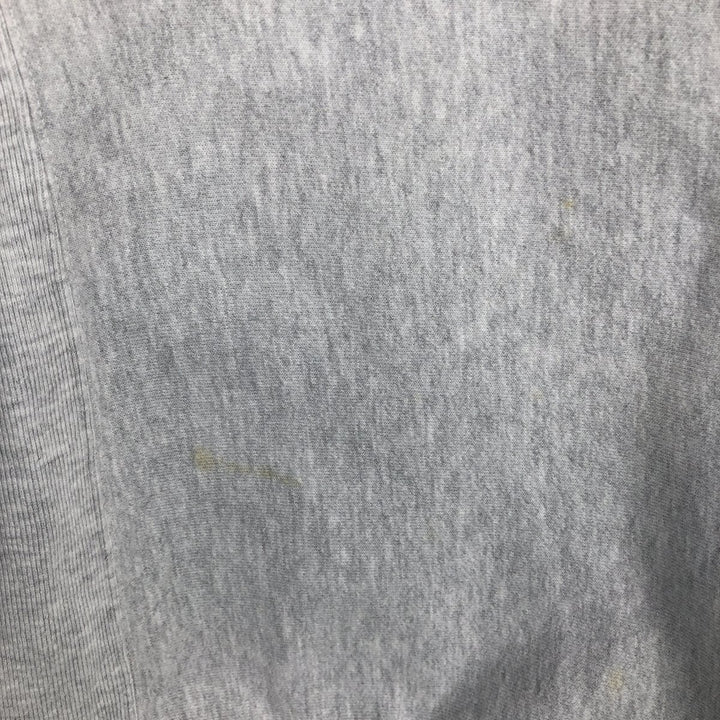 00'S Champion Premium Reverse Weave Advertising Sweatshirt Trainer Men's XL unclear gray type Vintage Second Hand