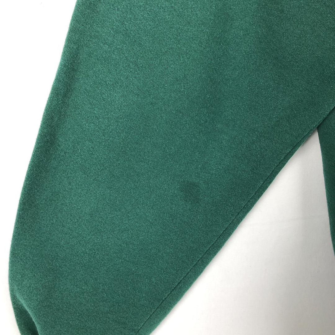 90'S Russell IOWA University of Iowa College Sweatshirt, Made in USA, Men's XL equivalent, Vintage cotton green type Vintage Second Hand