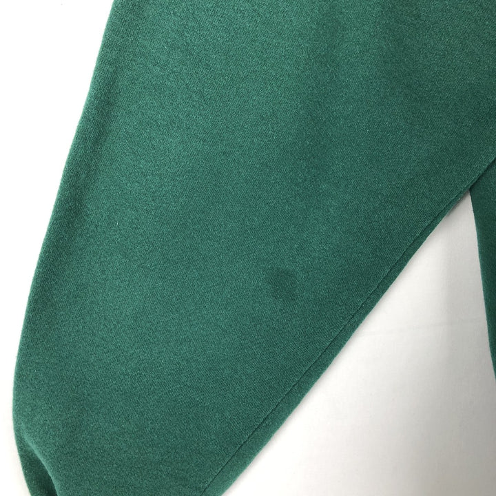90'S Russell IOWA University of Iowa College Sweatshirt, Made in USA, Men's XL equivalent, Vintage cotton green type Vintage Second Hand