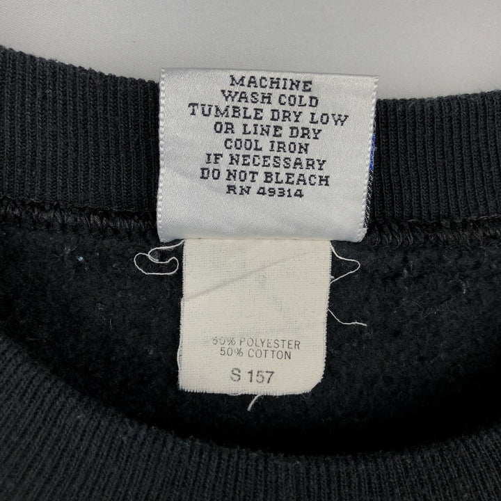 90'S GEAR College Sweatshirt, Made in USA, Men's XL, Vintage cotton black type Vintage Second Hand