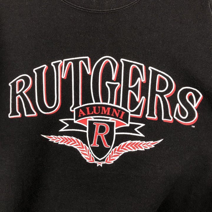 90'S GEAR College Sweatshirt, Made in USA, Men's XL, Vintage cotton black type Vintage Second Hand