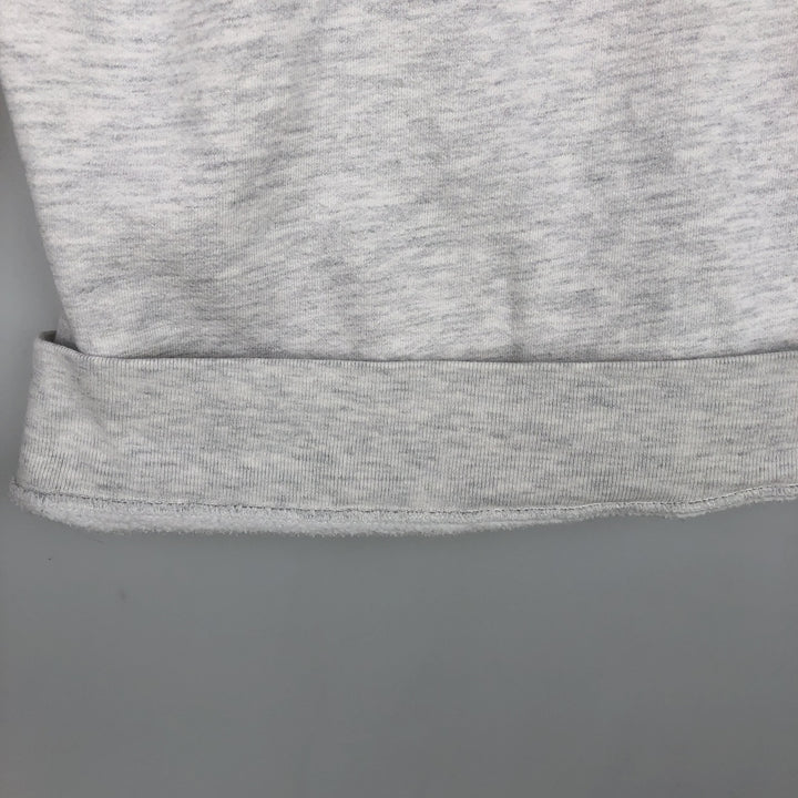 90'S Cotton Deluxe University of Michigan College Sweatshirt, Made in USA, Men's Size L (Equivalent), Vintage cotton gray type Vintage Second Hand