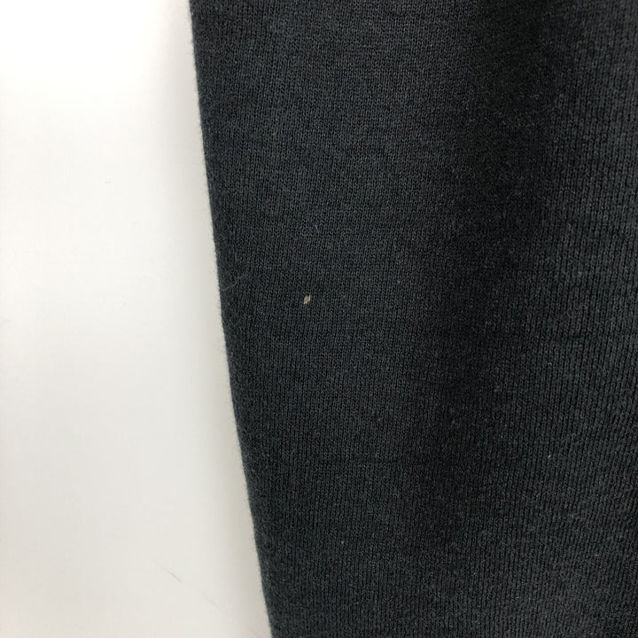 90'S Russell College Sweatshirt, Made in USA, Men's L, Vintage cotton black type Vintage Second Hand