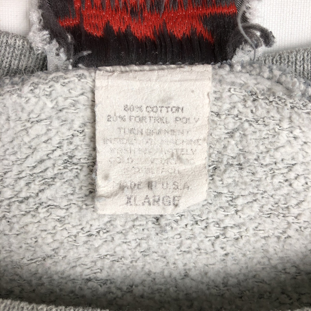 ROBBY'S SPORTSWEAR Pennsylvania State University College Sweatshirt, Made in USA, Men's XL equivalent, Vintage. cotton gray type Vintage Second Hand