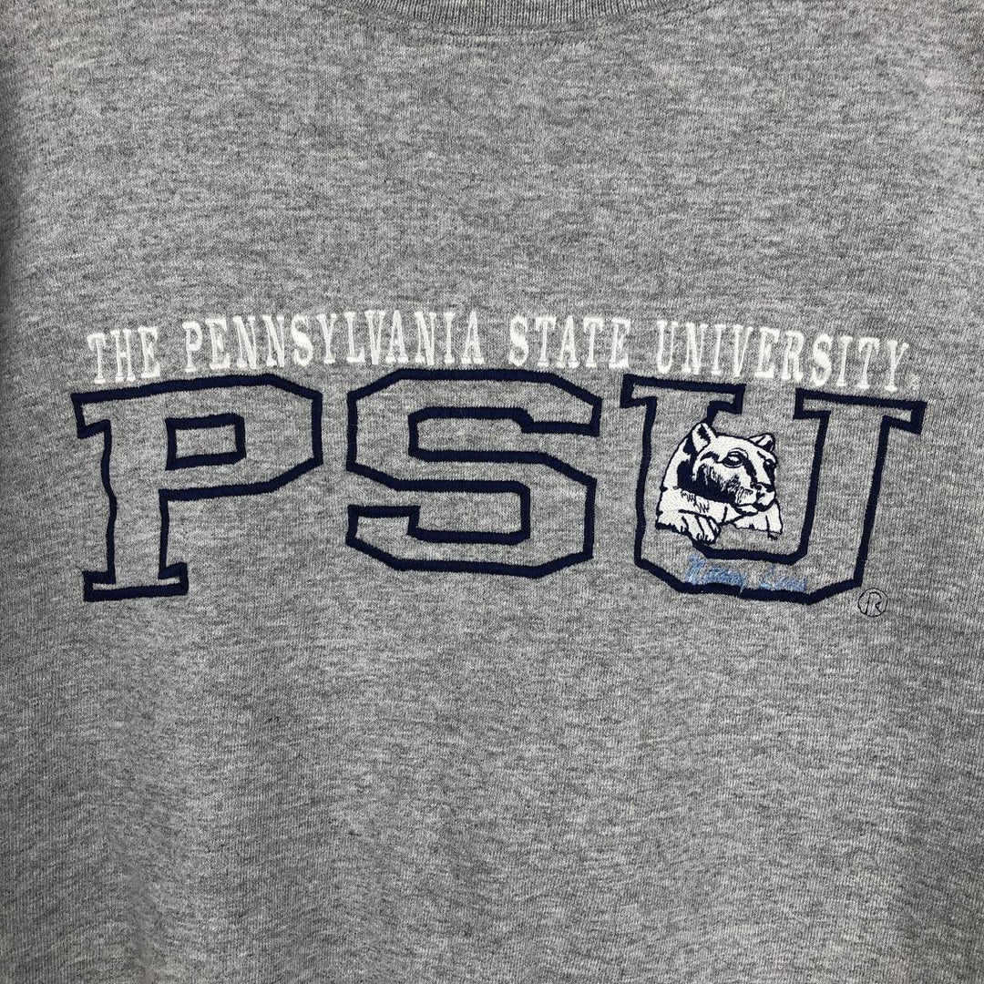 ROBBY'S SPORTSWEAR Pennsylvania State University College Sweatshirt, Made in USA, Men's XL equivalent, Vintage. cotton gray type Vintage Second Hand