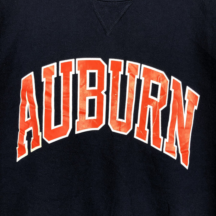 90'S Russell College Sweatshirt, Made in USA, Men's XL, Vintage cotton navy blue type Vintage Second Hand