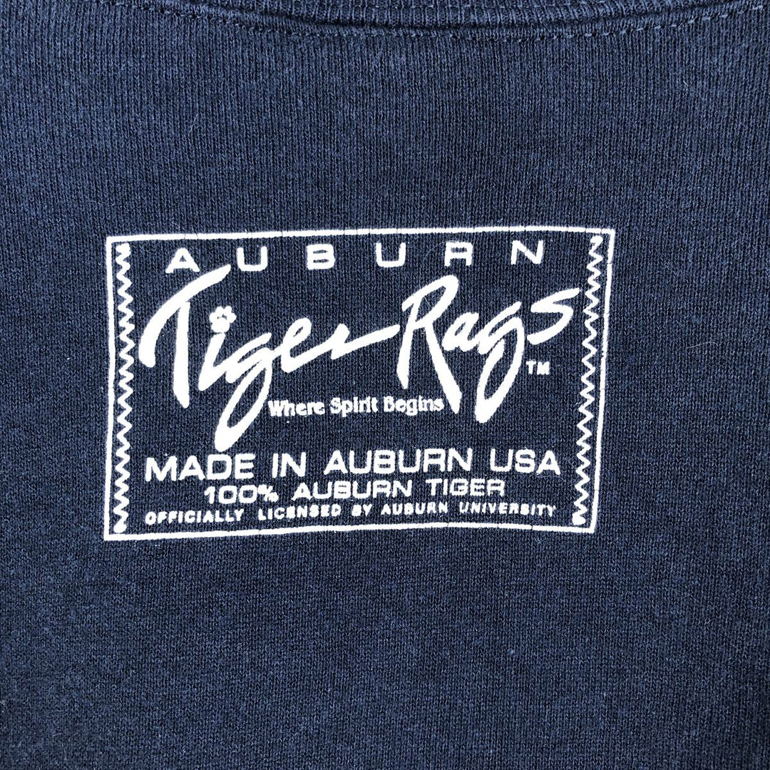 90'S Russell College Sweatshirt, Made in USA, Men's XL, Vintage cotton navy blue type Vintage Second Hand