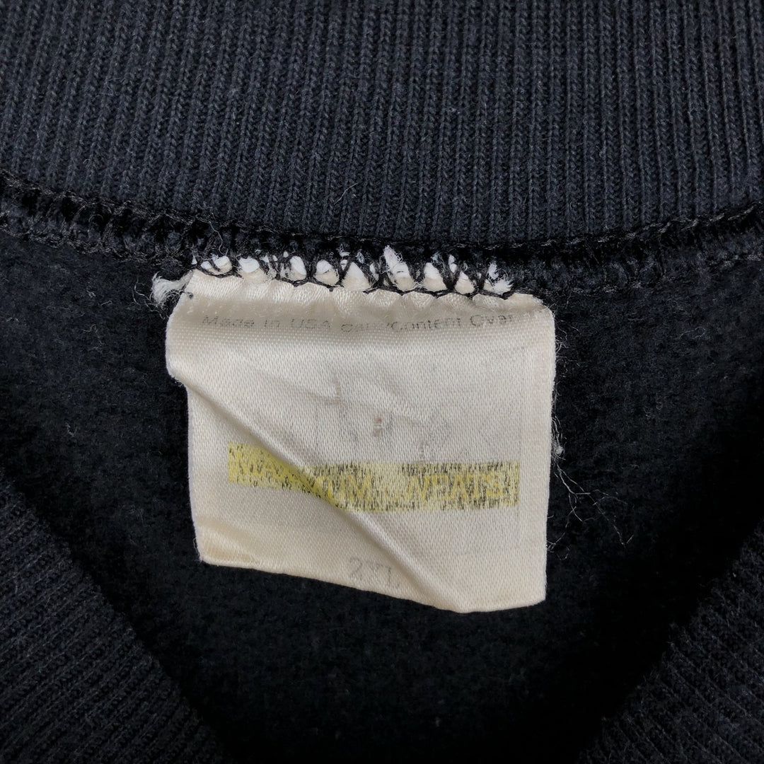Tultex College Sweatshirt, Men's XXL (approx.) cotton navy blue type Vintage Second Hand