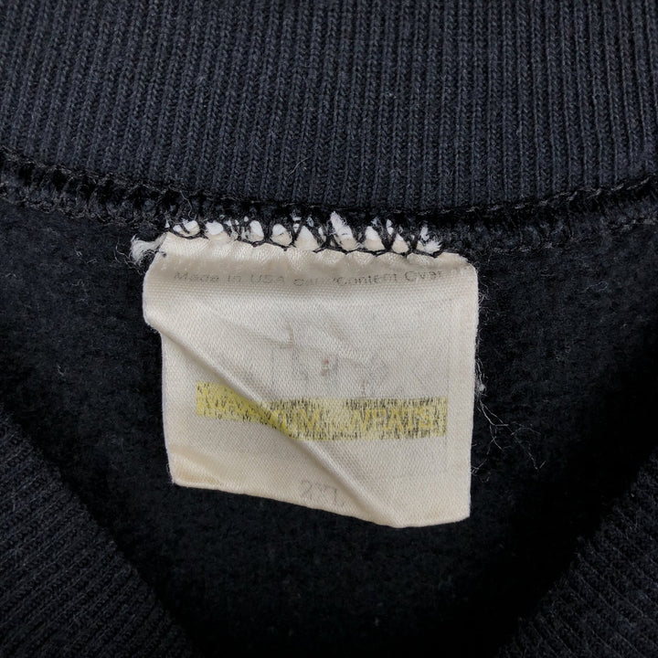 Tultex College Sweatshirt, Men's XXL (approx.) cotton navy blue type Vintage Second Hand