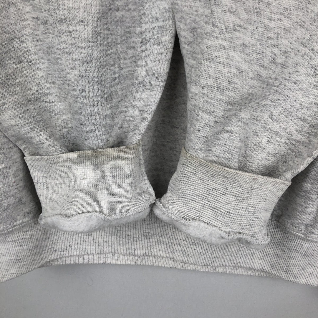 90'S Russell MICHIGAN University of Michigan college sweatshirt, Made in USA, Men's Size L, Vintage cotton white type Vintage Second Hand