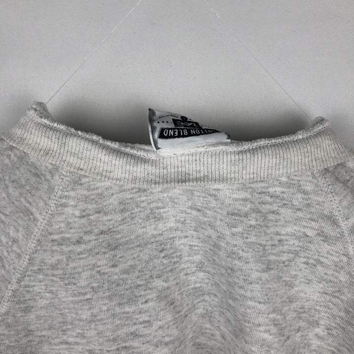 90'S Russell MICHIGAN University of Michigan college sweatshirt, Made in USA, Men's Size L, Vintage cotton white type Vintage Second Hand