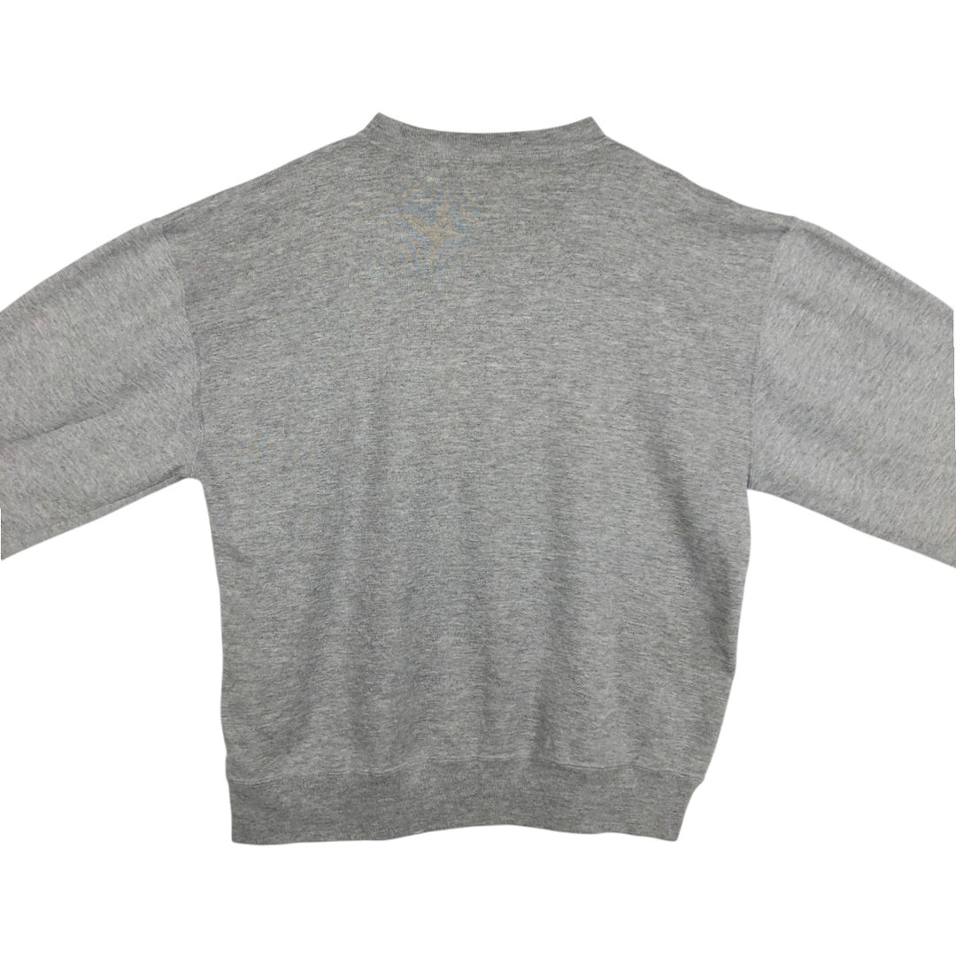 90'S Russell College Sweatshirt, Made in USA, Men's L, Vintage polyester gray type Vintage Second Hand