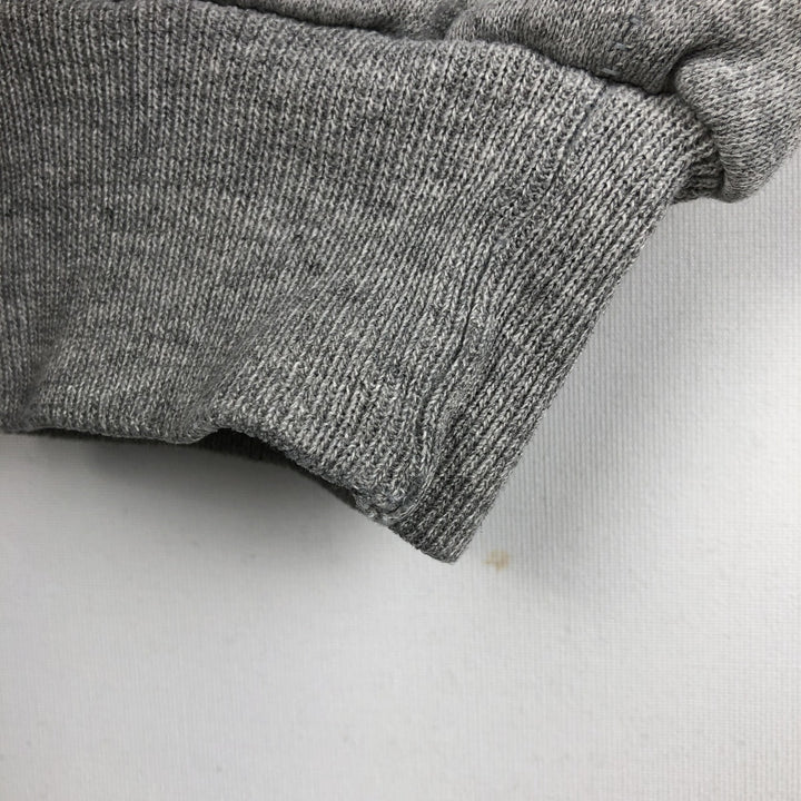 90'S Russell College Sweatshirt, Made in USA, Men's L, Vintage polyester gray type Vintage Second Hand