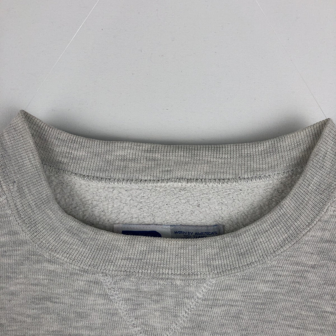 Vintage 1990'S Russell Pennsylvania State University college sweatshirt, made in the USA, size XL, men's cotton gray type Vintage Second Hand