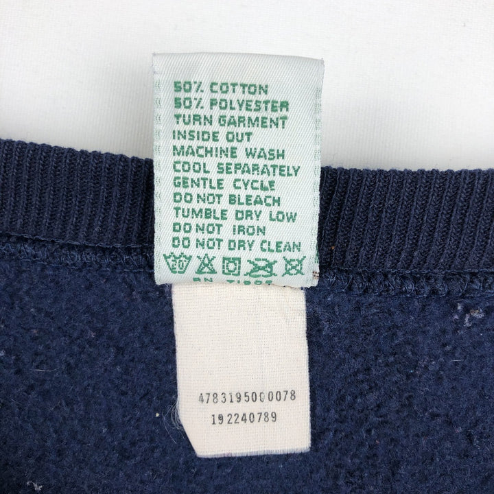 90'S GALT SAND University of California, Los Angeles College Sweatshirt, Made in USA, Men's Size L (approx.) cotton navy blue type Vintage Second Hand