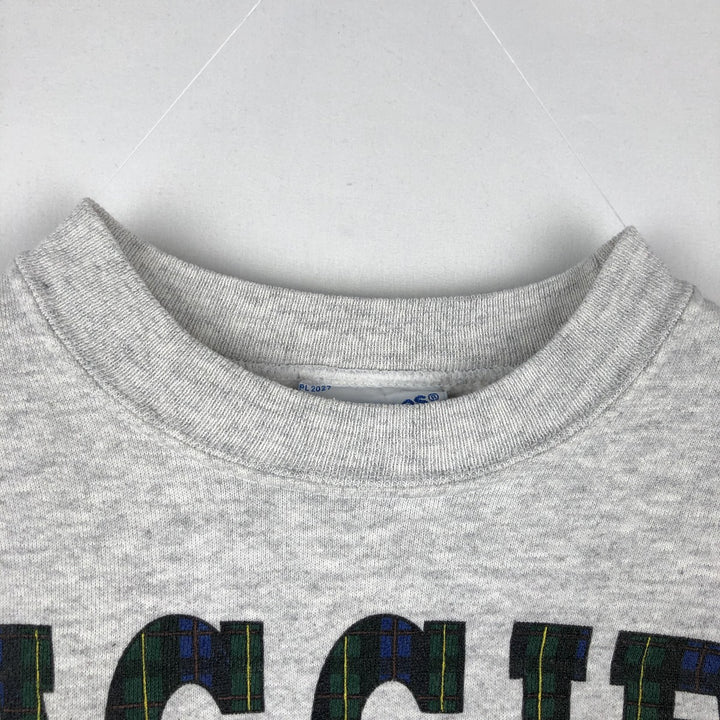 Vintage 90'S Hanes Heavyweight College Sweatshirt, Made in USA, Men's Size XL cotton white type Vintage Second Hand