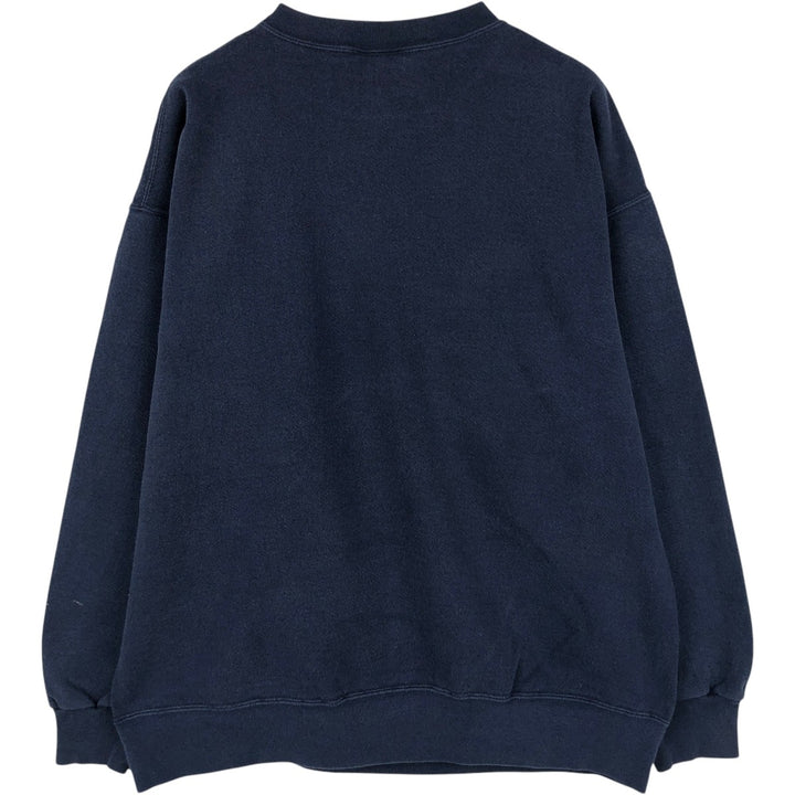 90'S NUTMEG PENN STATE Pennsylvania State University College Sweatshirt, Made in USA, Men's Size L (approx.), Vintage cotton navy blue type Vintage Second Hand