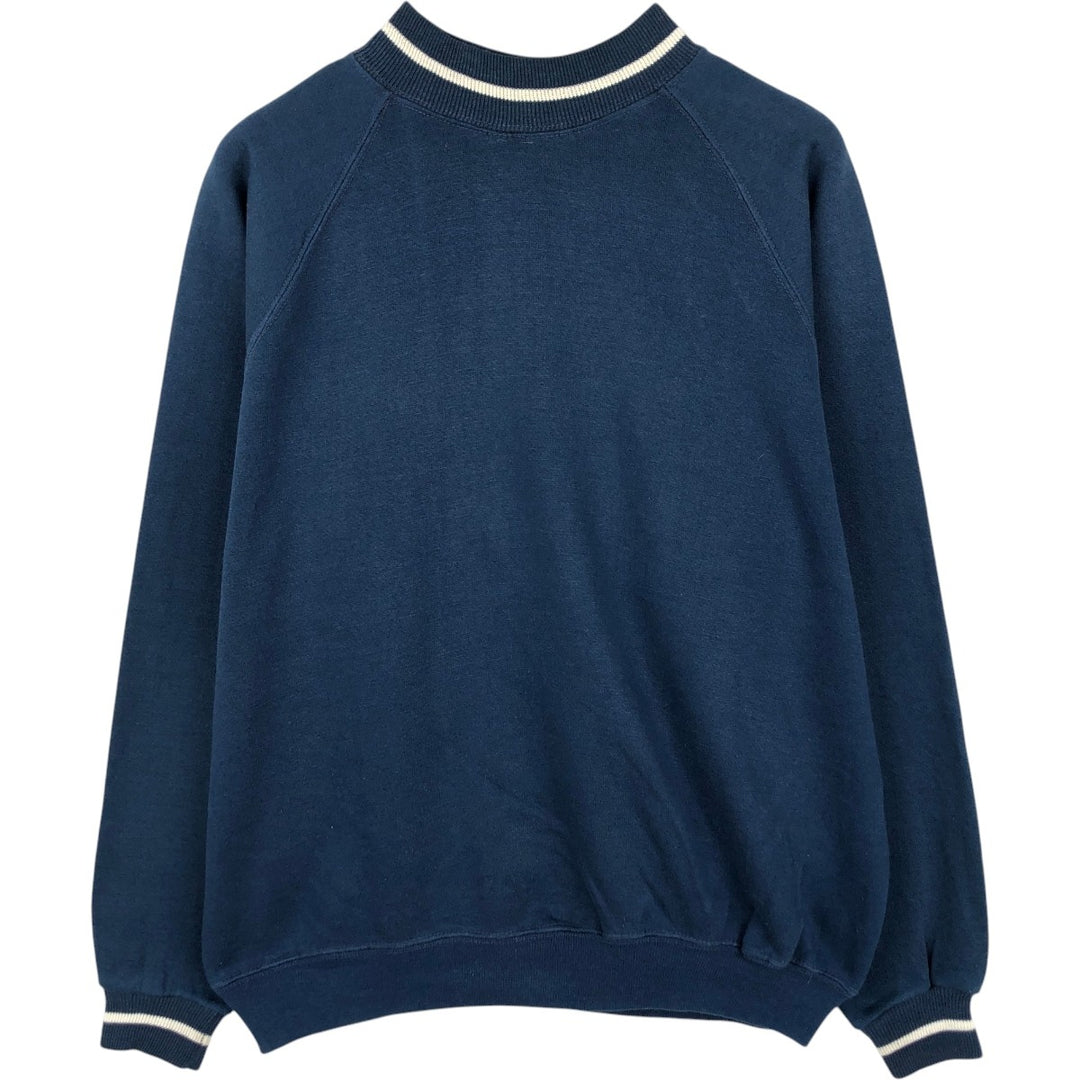 KODEL College Sweatshirt, Men's Size L (approx.) cotton navy blue type Vintage Second Hand