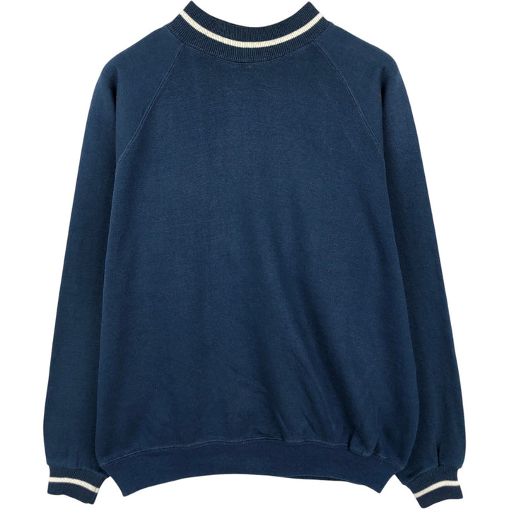 KODEL College Sweatshirt, Men's Size L (approx.) cotton navy blue type Vintage Second Hand