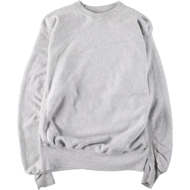 90'S MVP Triple Print College Sweatshirt, Made in USA, Men's Size L (Equivalent), Vintage cotton gray type Vintage Second Hand