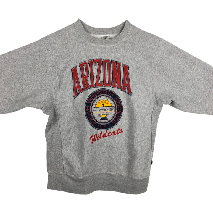 Vintage 90'S DESERT SPORTSWEAR triple print college sweatshirt, made in the USA, size L, men's cotton gray type Vintage Second Hand