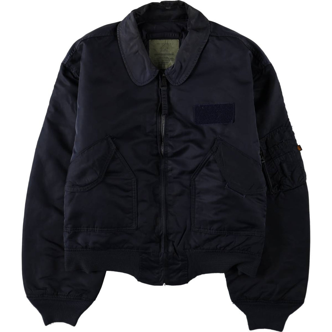 Civilian Alpha CWU-45 Nylon navy blue type Vintage Second Hand