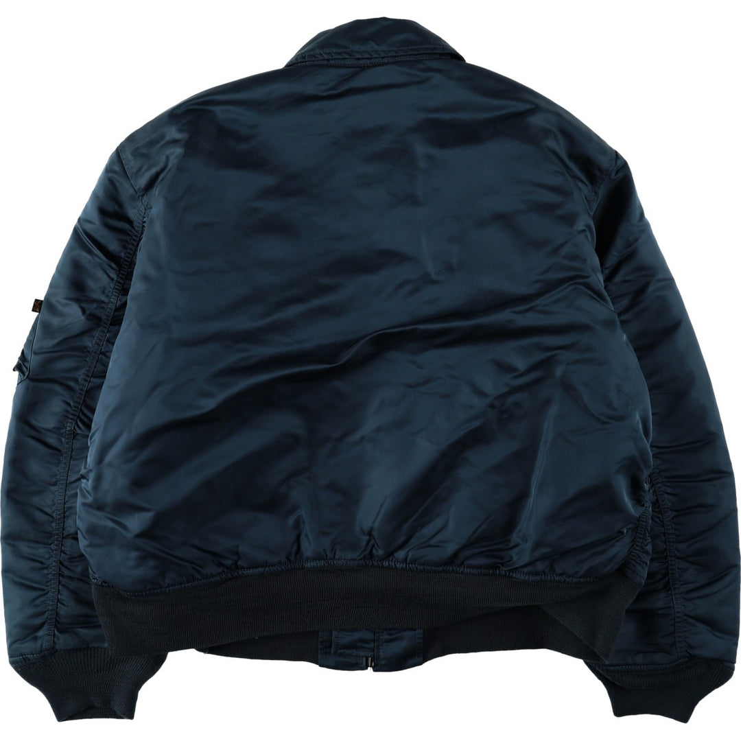 Civilian Alpha CWU-45 Padded Weapon Nylon navy blue type Vintage Second Hand