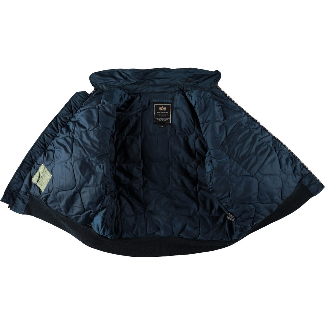 Civilian Alpha CWU-45 Padded Weapon Nylon navy blue type Vintage Second Hand