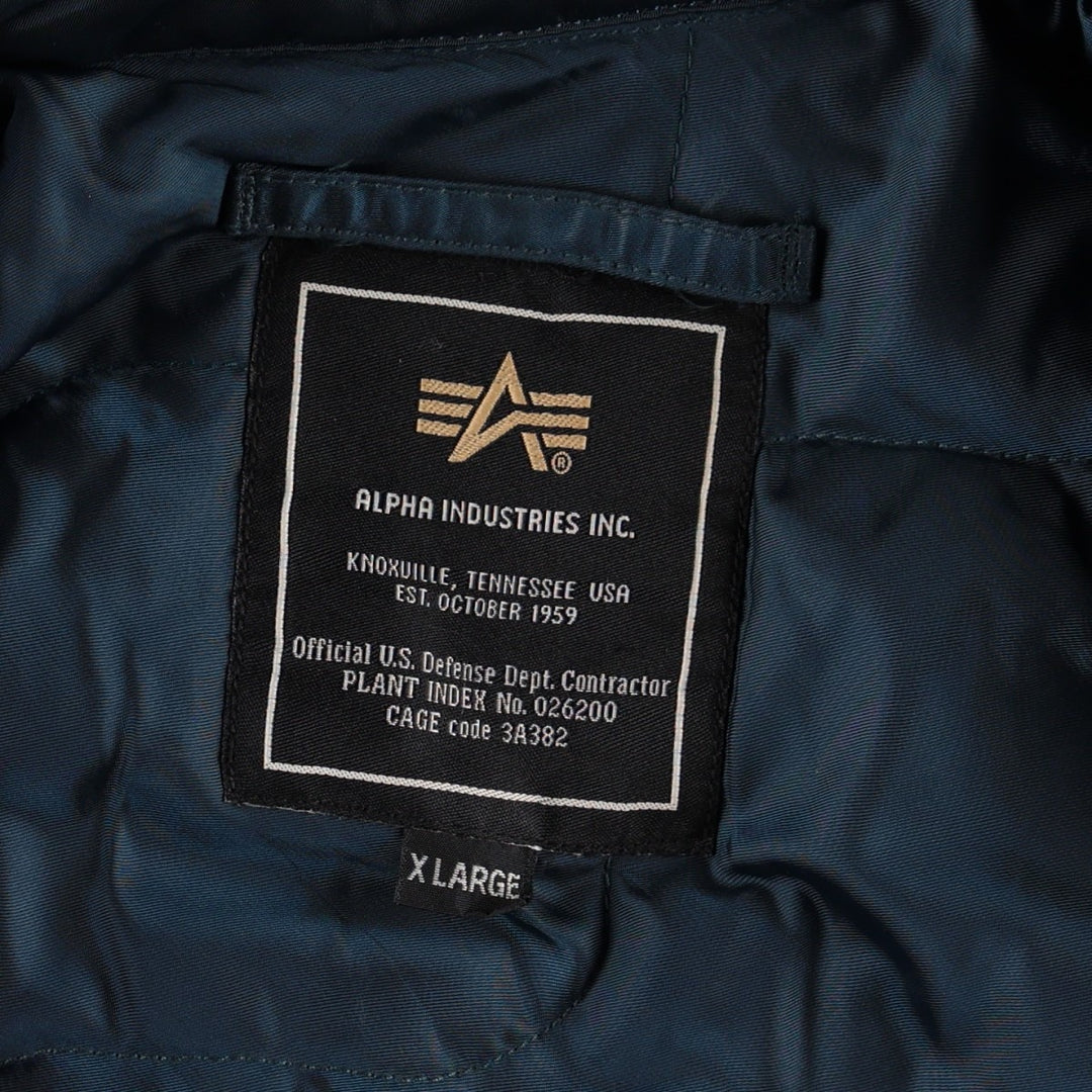 Civilian Alpha CWU-45 Padded Weapon Nylon navy blue type Vintage Second Hand