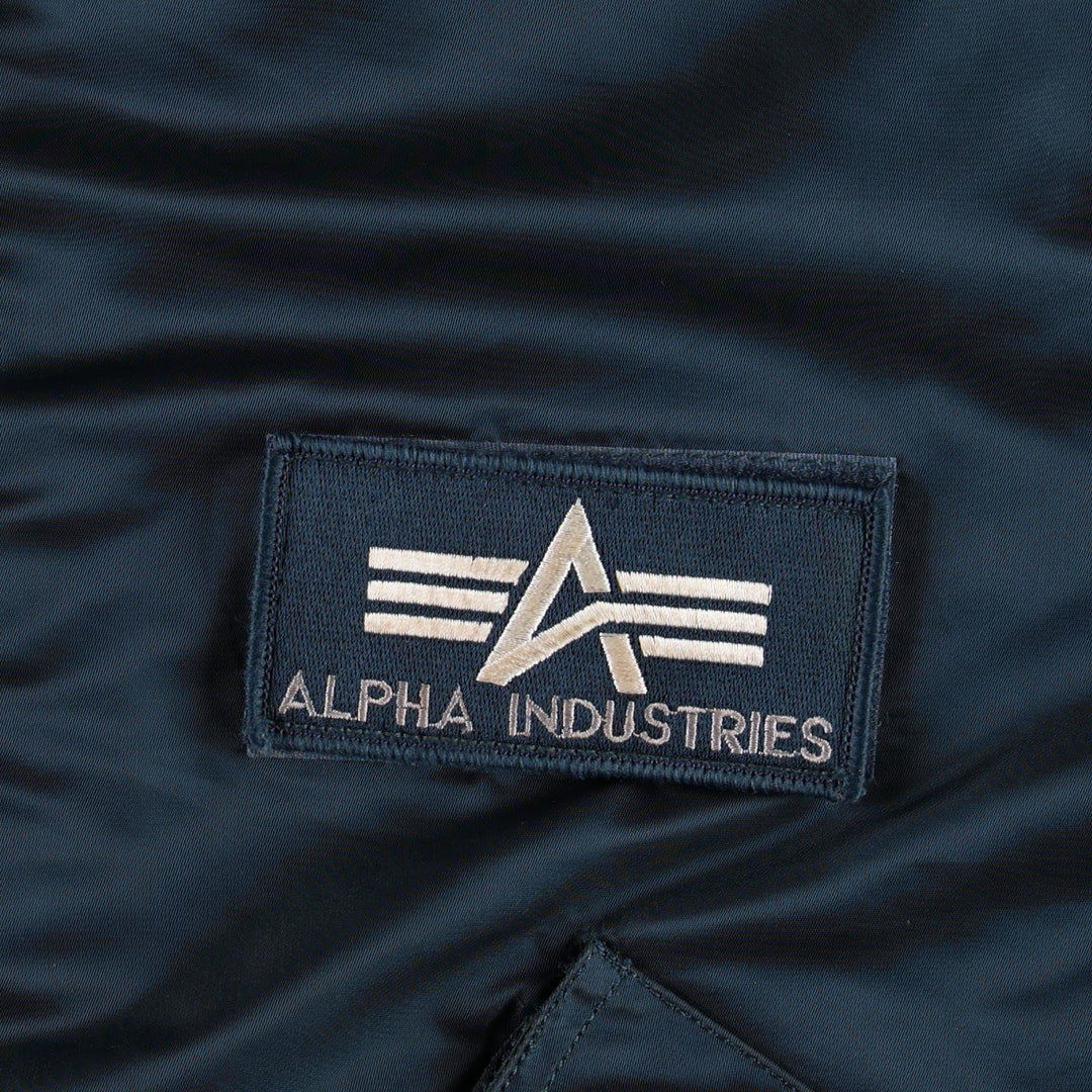 Civilian Alpha CWU-45 Padded Weapon Nylon navy blue type Vintage Second Hand