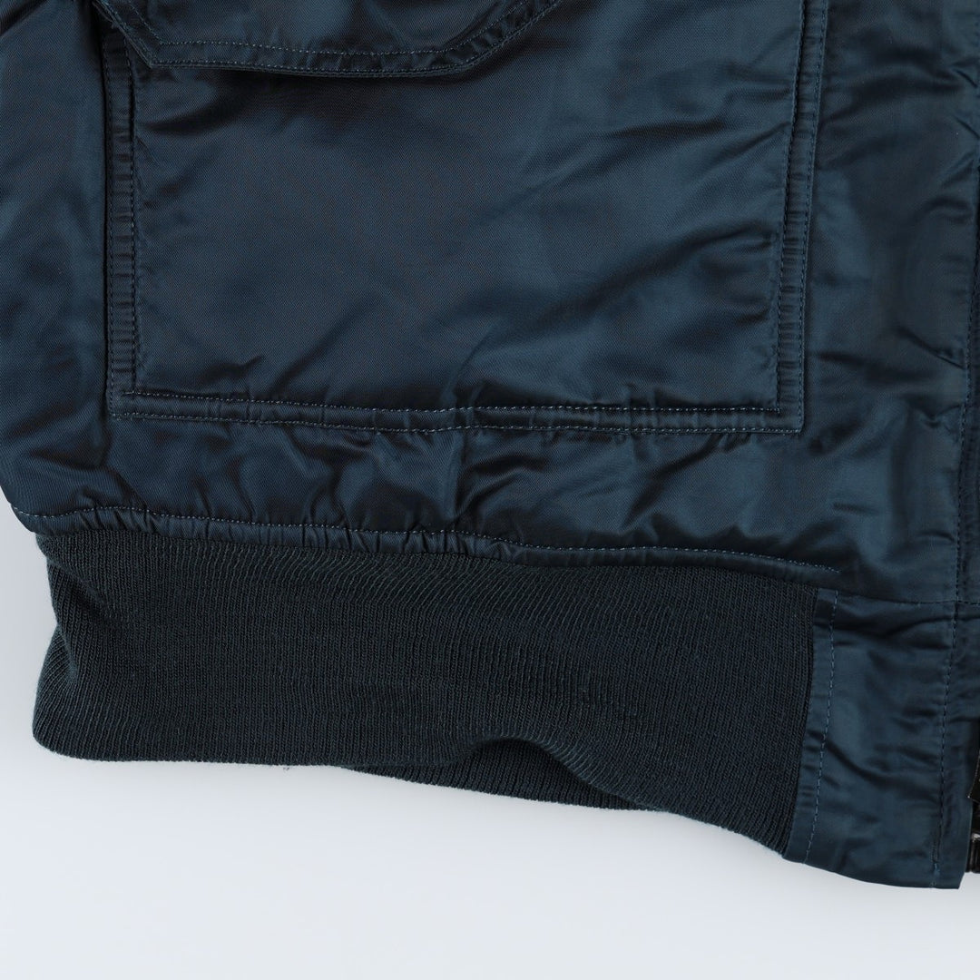 Civilian Alpha CWU-45 Padded Weapon Nylon navy blue type Vintage Second Hand