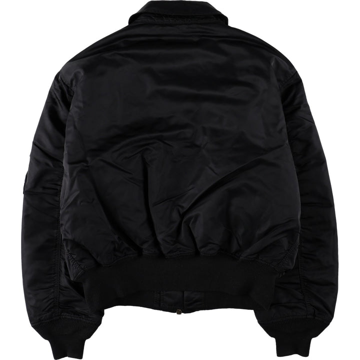 Civilian Alpha CWU-45 Nylon black type Vintage Second Hand