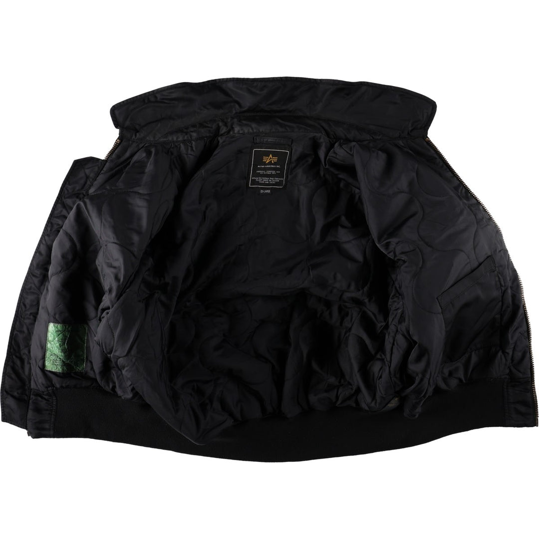 Civilian Alpha CWU-45 Nylon black type Vintage Second Hand