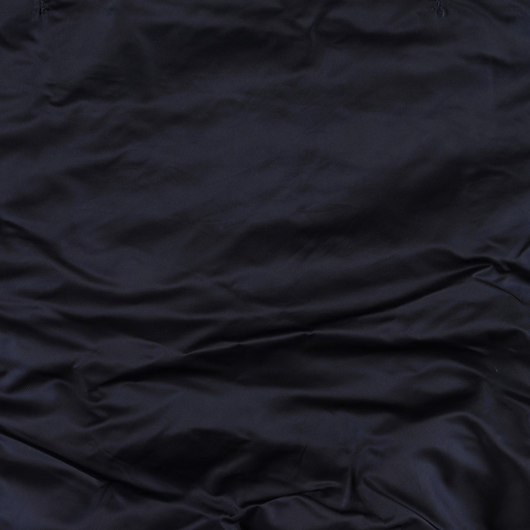 Civilian Alpha Industries MA-1 type NASA insulated military flight jacket, large size (equivalent to men's L). Nylon navy blue type Vintage Second Hand