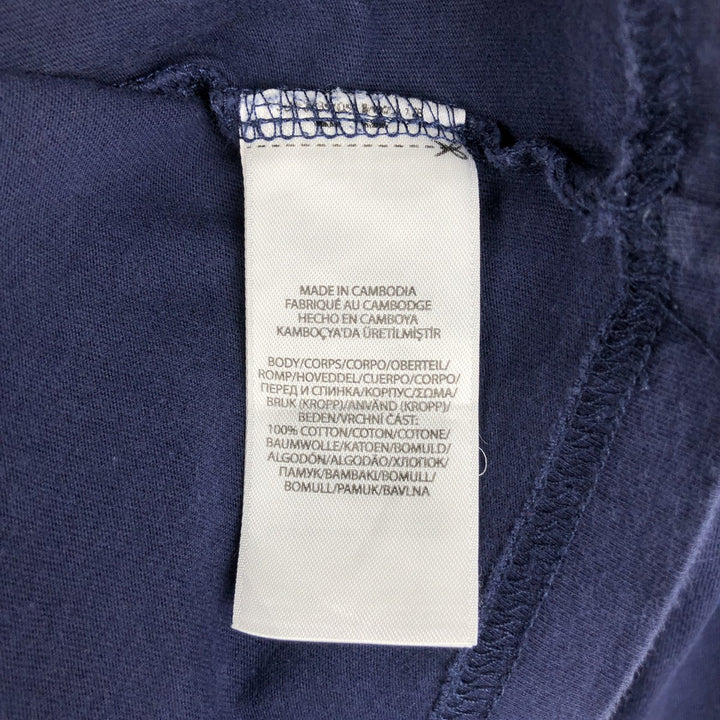 Ralph Lauren POLO RALPH LAUREN Polo Bear Long-Sleeve T-Shirt (Women's Size S) cotton navy blue type Vintage Second Hand