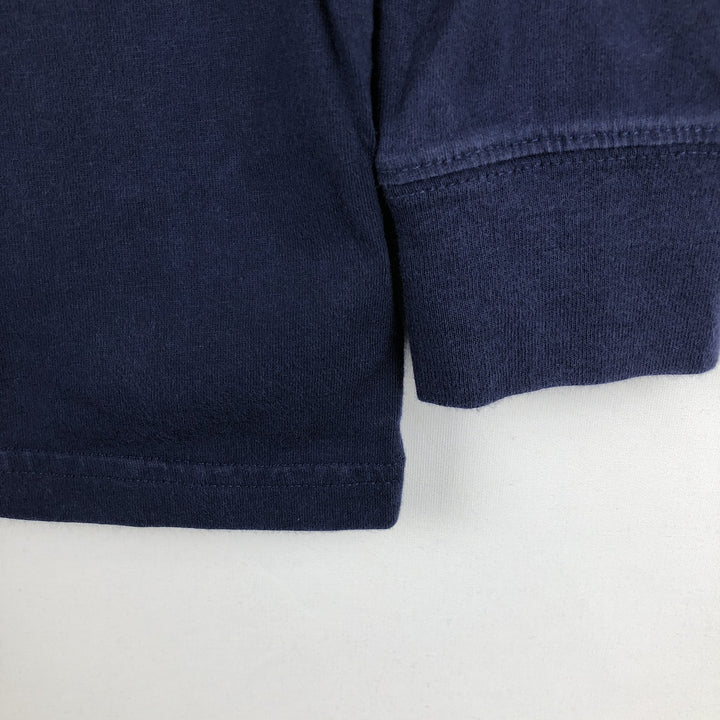 Ralph Lauren POLO RALPH LAUREN Polo Bear Long-Sleeve T-Shirt (Women's Size S) cotton navy blue type Vintage Second Hand