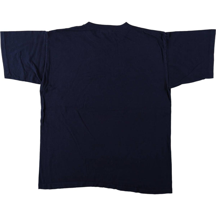 90'S SALEM NFL DALLAS COWBOYS (Dallas Cowboys) Sports Print T-Shirt, Made in USA, Men's XL (approx.) Vintage cotton navy blue type Vintage Second Hand
