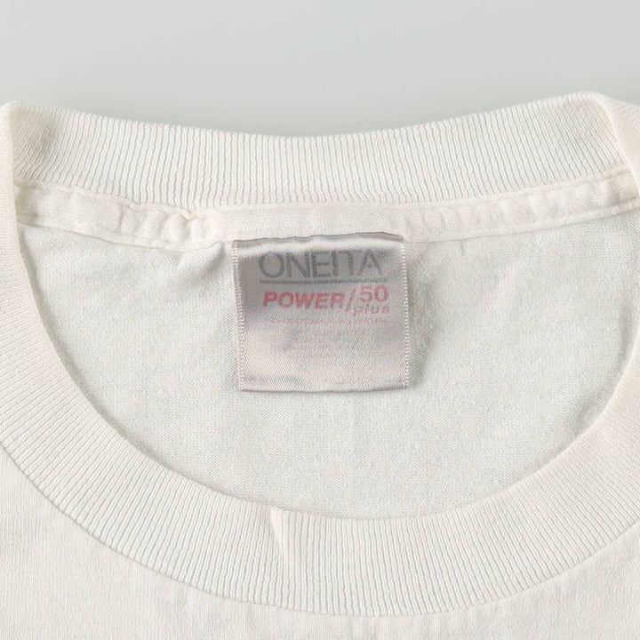 90'S ONITA POWER cotton white type Vintage Second Hand
