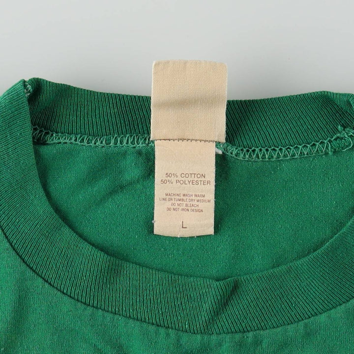 LOGO7 NFL Green Bay Packers Sports Print T-Shirt, Made in USA, Men's Size L (approx.) cotton green type Vintage Second Hand