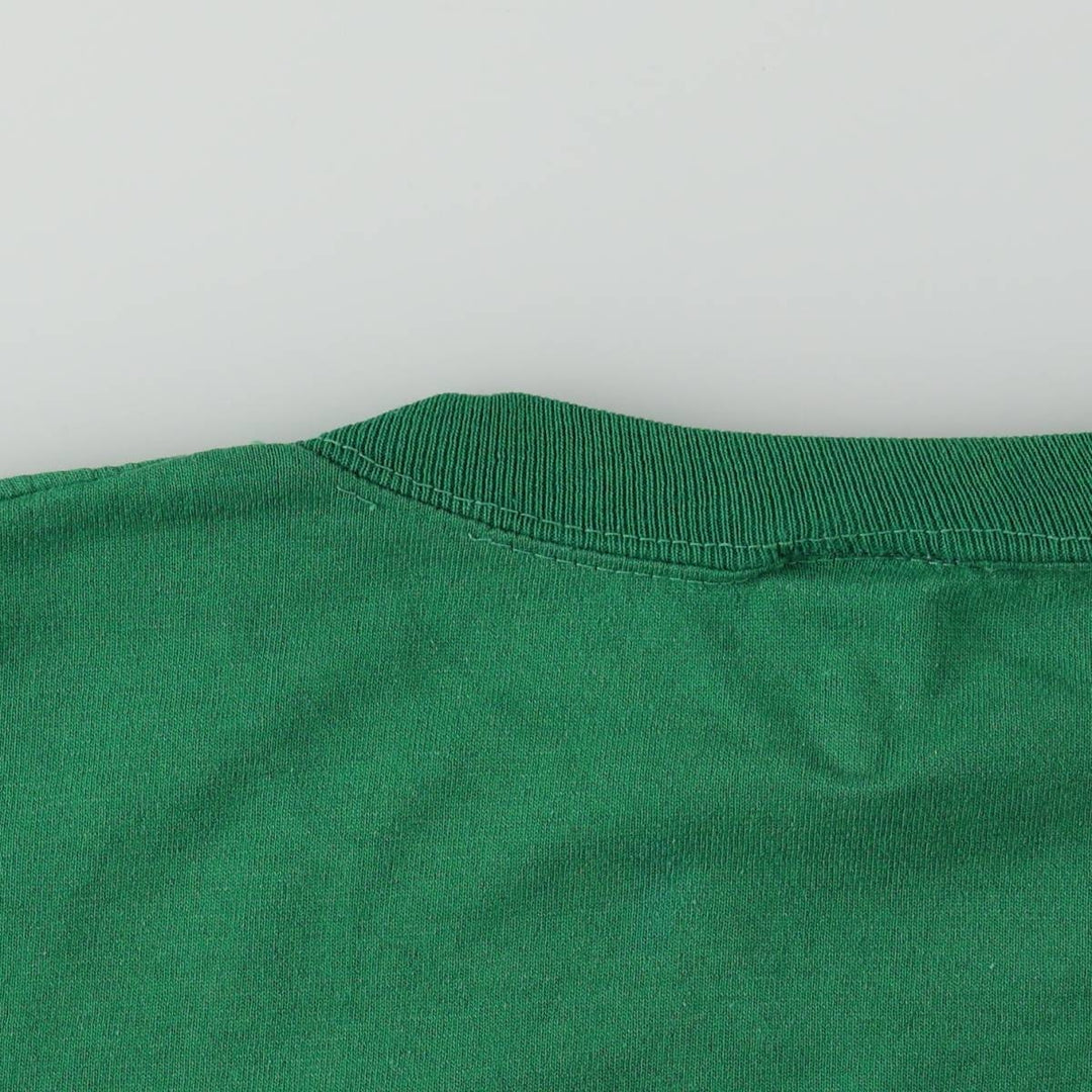 LOGO7 NFL Green Bay Packers Sports Print T-Shirt, Made in USA, Men's Size L (approx.) cotton green type Vintage Second Hand