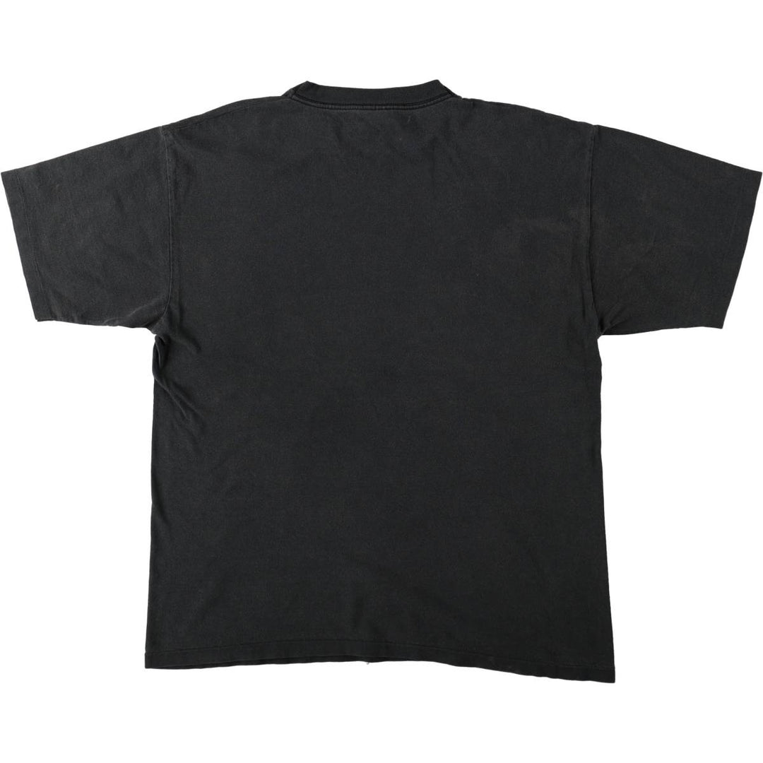 T-AMERICA nWo New World Order Pro Wrestling Sports Print T-Shirt (Men's XL equivalent) cotton black type Vintage Second Hand