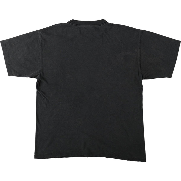 T-AMERICA nWo New World Order Pro Wrestling Sports Print T-Shirt (Men's XL equivalent) cotton black type Vintage Second Hand
