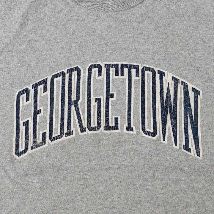 80'S Starter College T-shirt, Made in USA, Men's Size L (approx.) cotton gray type Vintage Second Hand