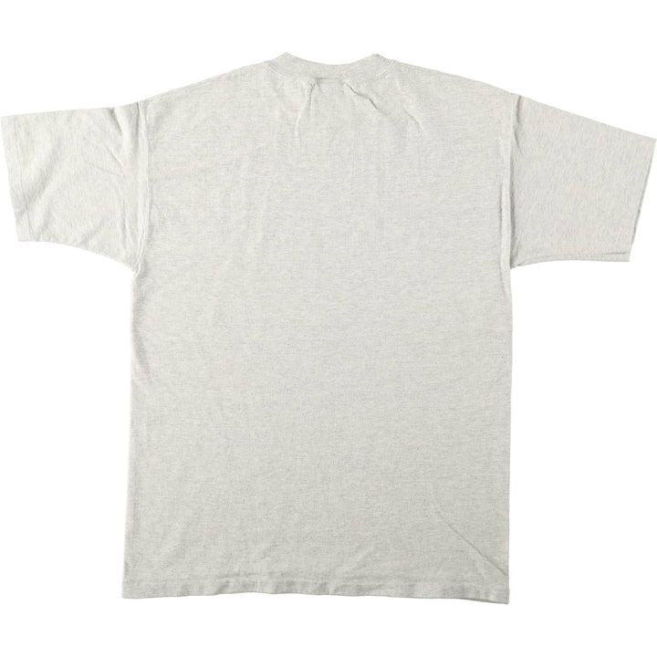 90'S DeLONG College T-shirt, Made in USA, Men's Size M (approx.), Vintage cotton gray type Vintage Second Hand