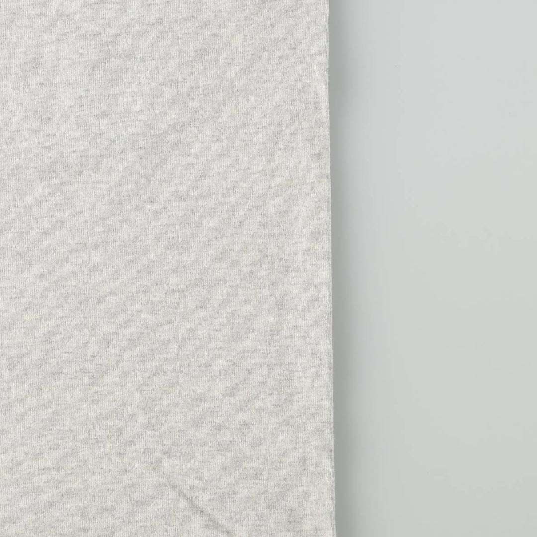 90'S DeLONG College T-shirt, Made in USA, Men's Size M (approx.), Vintage cotton gray type Vintage Second Hand