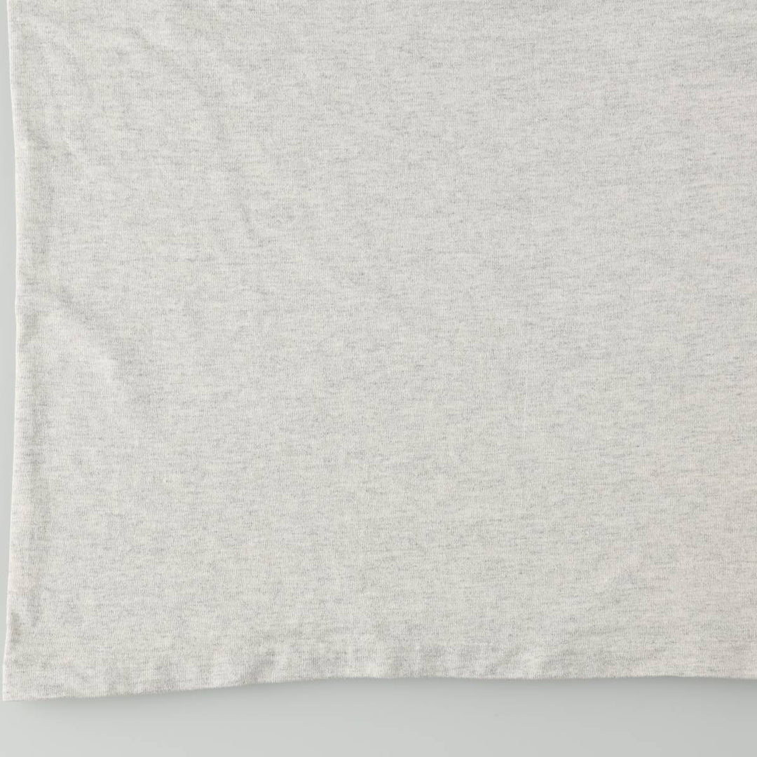 90'S DeLONG College T-shirt, Made in USA, Men's Size M (approx.), Vintage cotton gray type Vintage Second Hand