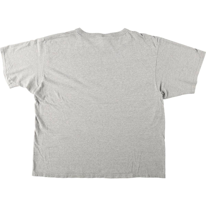 90'S Champion Notre Dame University College T-shirt, Men's XXL equivalent. cotton gray type Vintage Second Hand